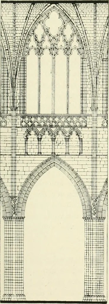 An illustration from A history of Gothic art in England, 1900, leaf 374