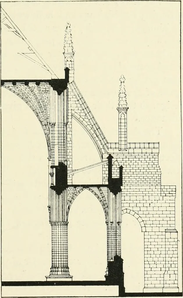 An illustration from A history of Gothic art in England, 1900, leaf 374