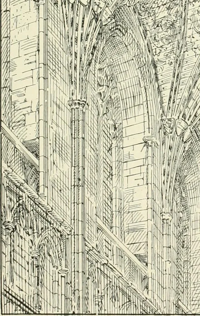 An illustration from A history of Gothic art in England, 1900, leaf 378