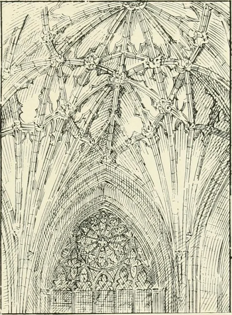 An illustration from A history of Gothic art in England, 1900, leaf 380