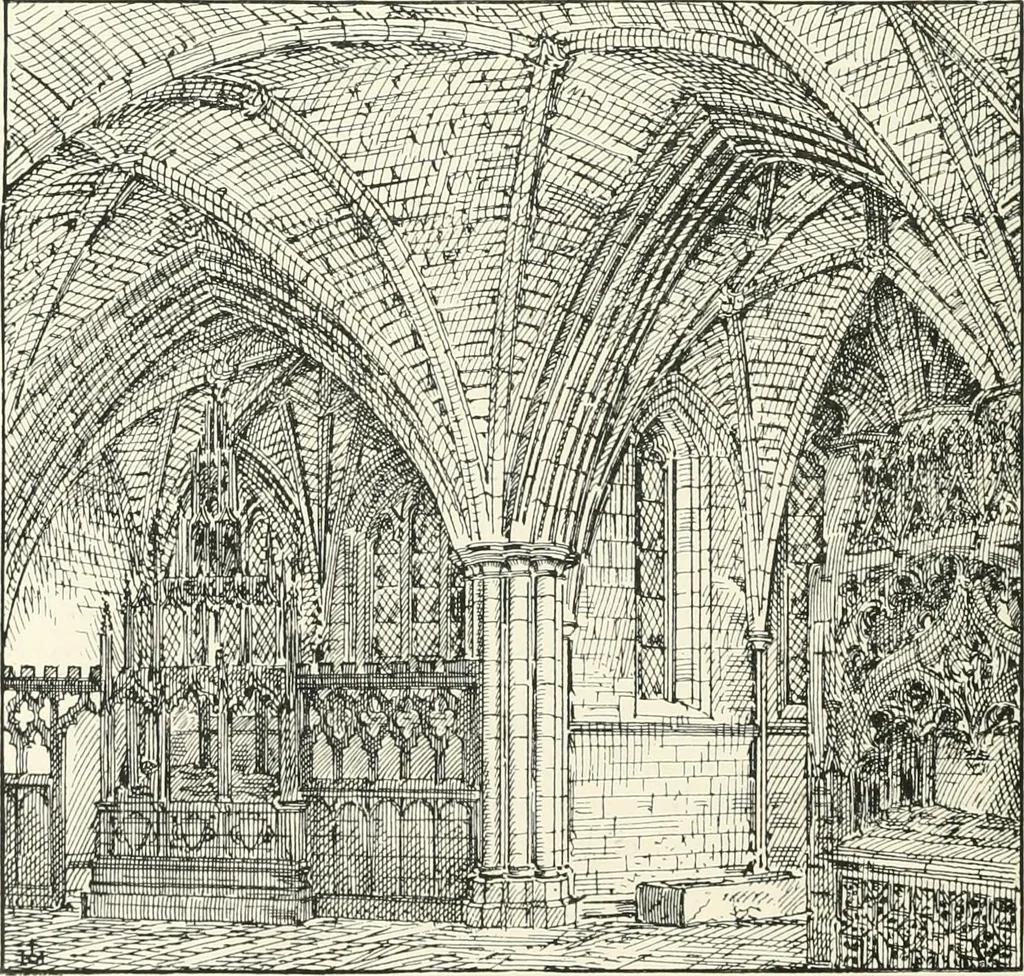 An illustration from A history of Gothic art in England, 1900, leaf 381