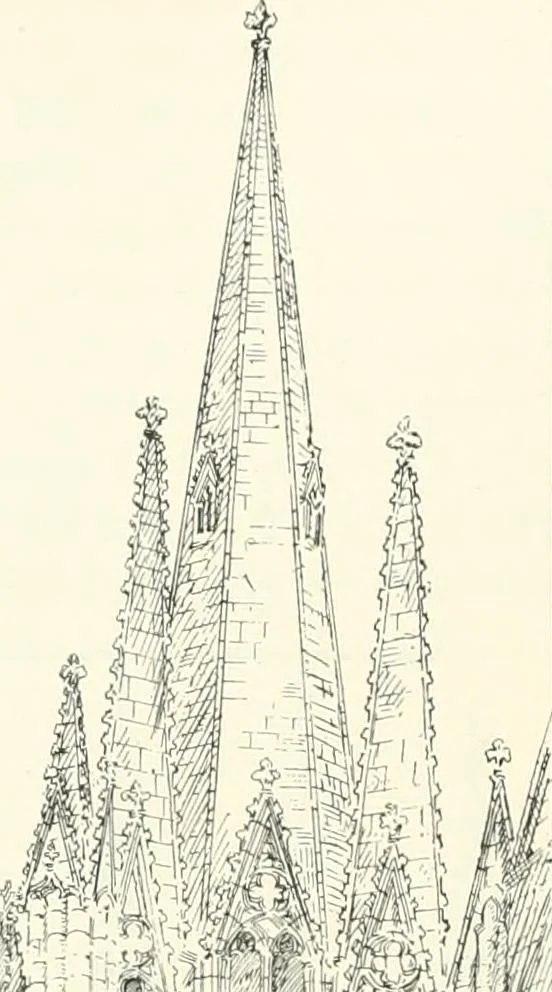 An illustration from A history of Gothic art in England, 1900, leaf 395