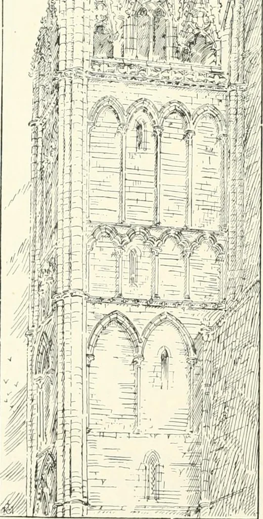 An illustration from A history of Gothic art in England, 1900, leaf 395