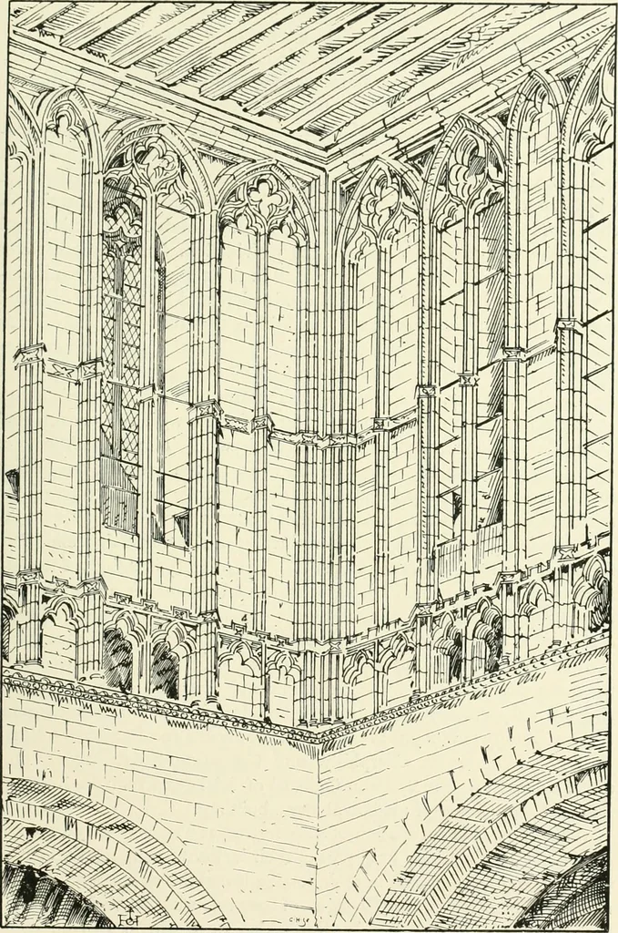 An illustration from A history of Gothic art in England, 1900, leaf 398