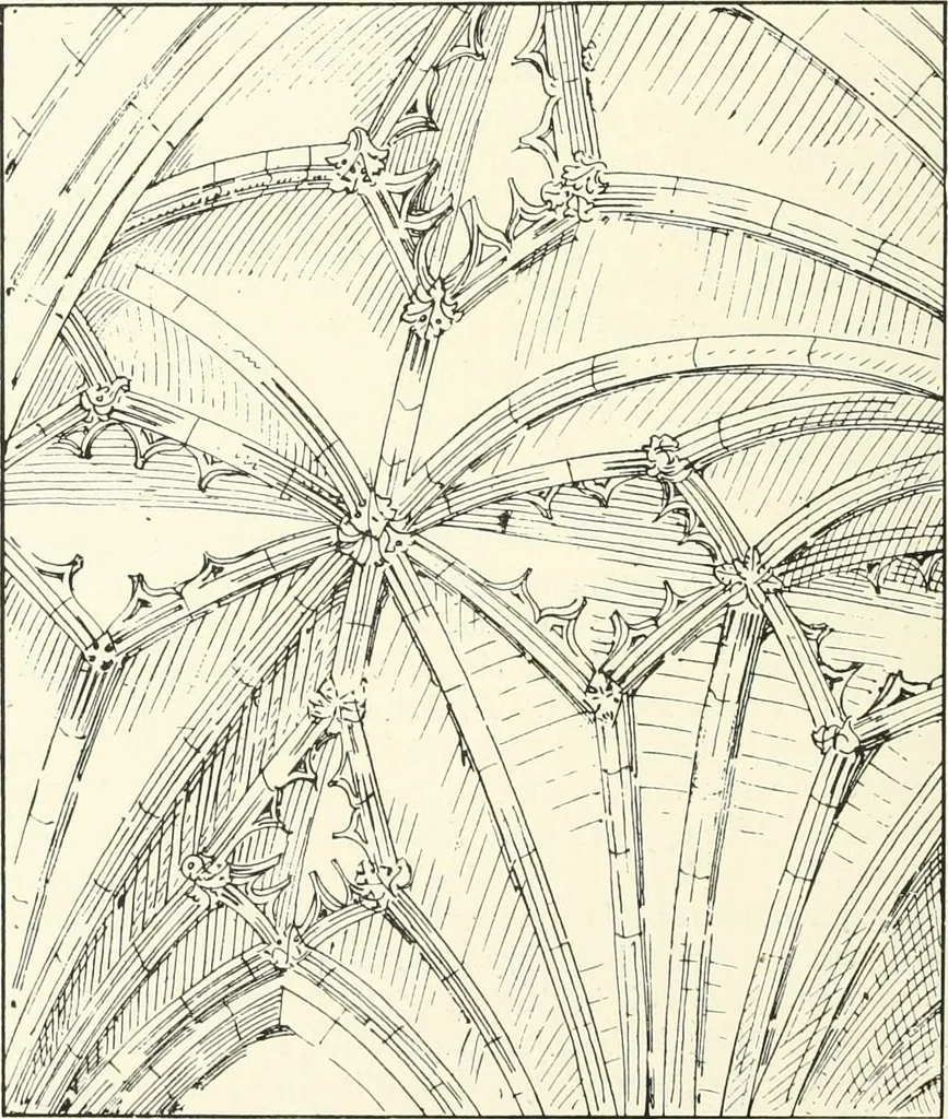 An illustration from A history of Gothic art in England, 1900, leaf 401