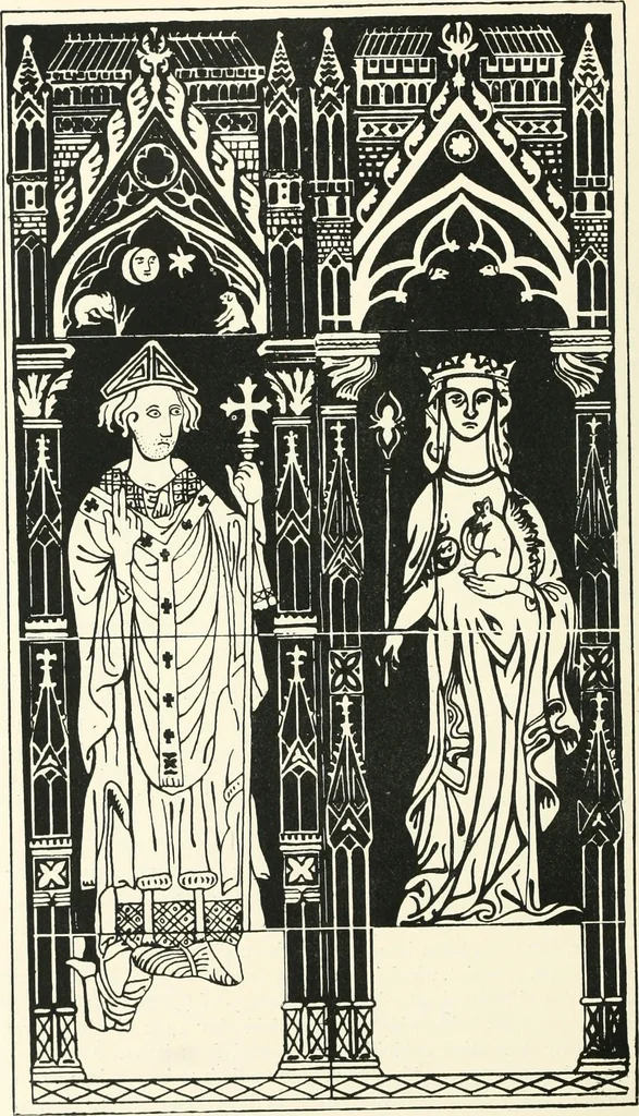 An illustration from A history of Gothic art in England, 1900, leaf 403