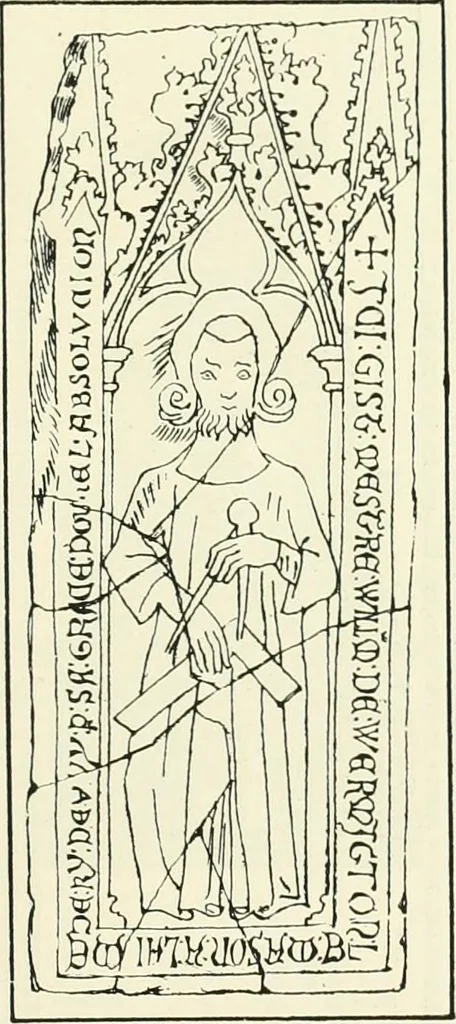 An illustration from A history of Gothic art in England, 1900, leaf 404