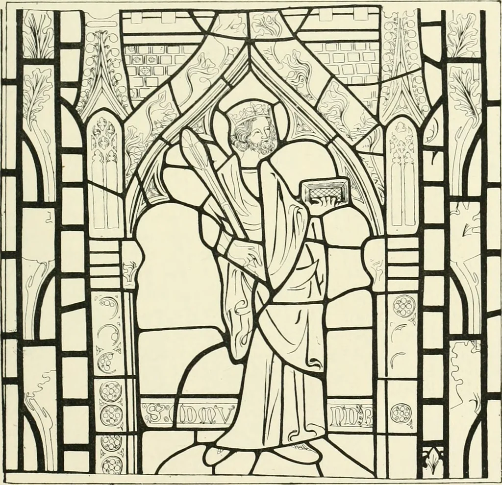 An illustration from A history of Gothic art in England, 1900, leaf 406