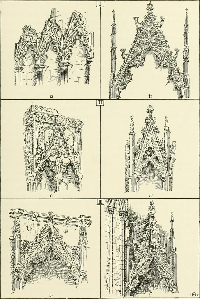 An illustration from A history of Gothic art in England, 1900, leaf 410