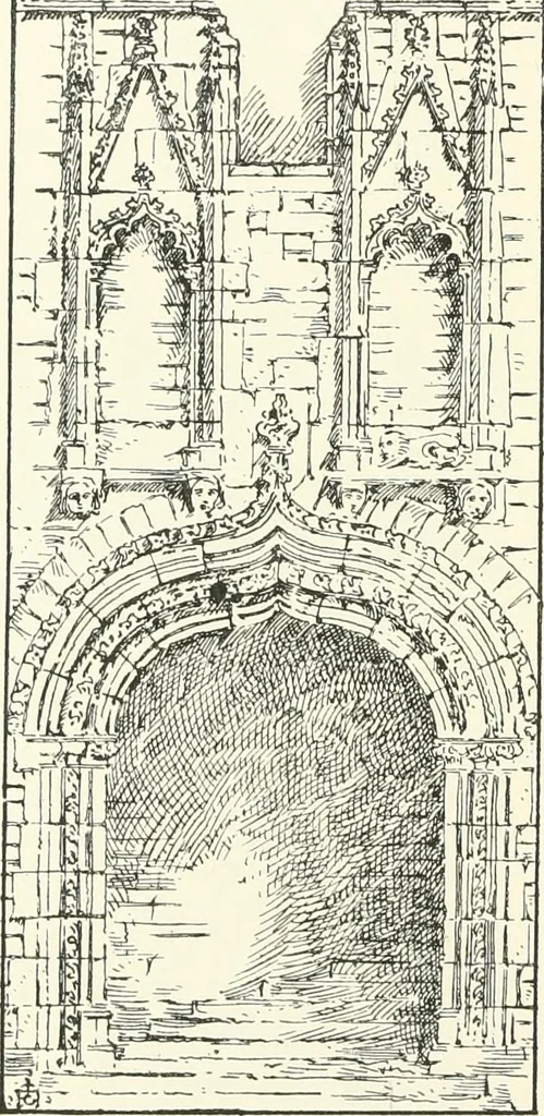 An illustration from A history of Gothic art in England, 1900, leaf 419