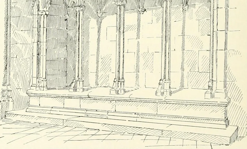 An illustration from A history of Gothic art in England, 1900, leaf 421