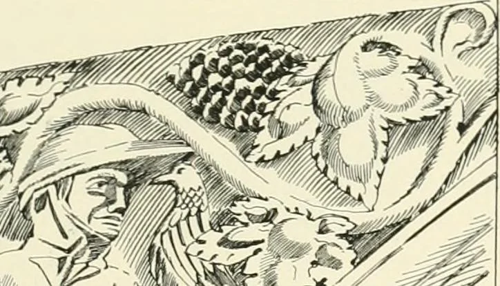 An illustration from A history of Gothic art in England, 1900, leaf 436