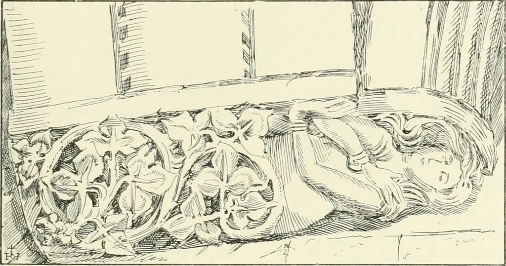 An illustration from A history of Gothic art in England, 1900, leaf 440