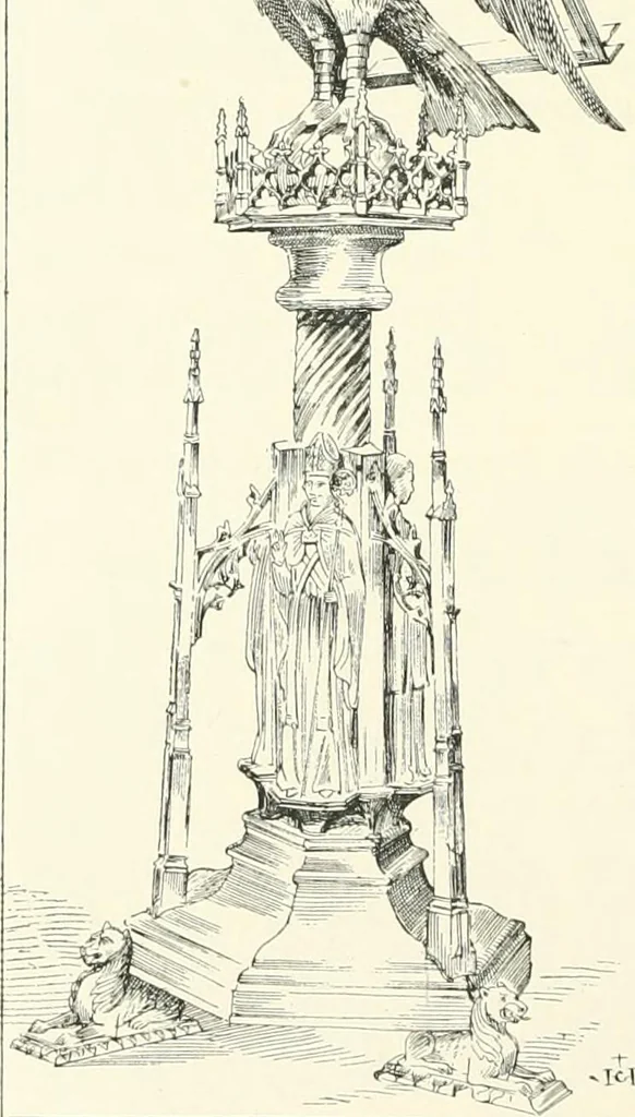 An illustration from A history of Gothic art in England, 1900, leaf 441
