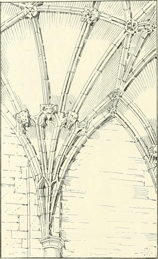 An illustration from A history of Gothic art in England, 1900, leaf 455