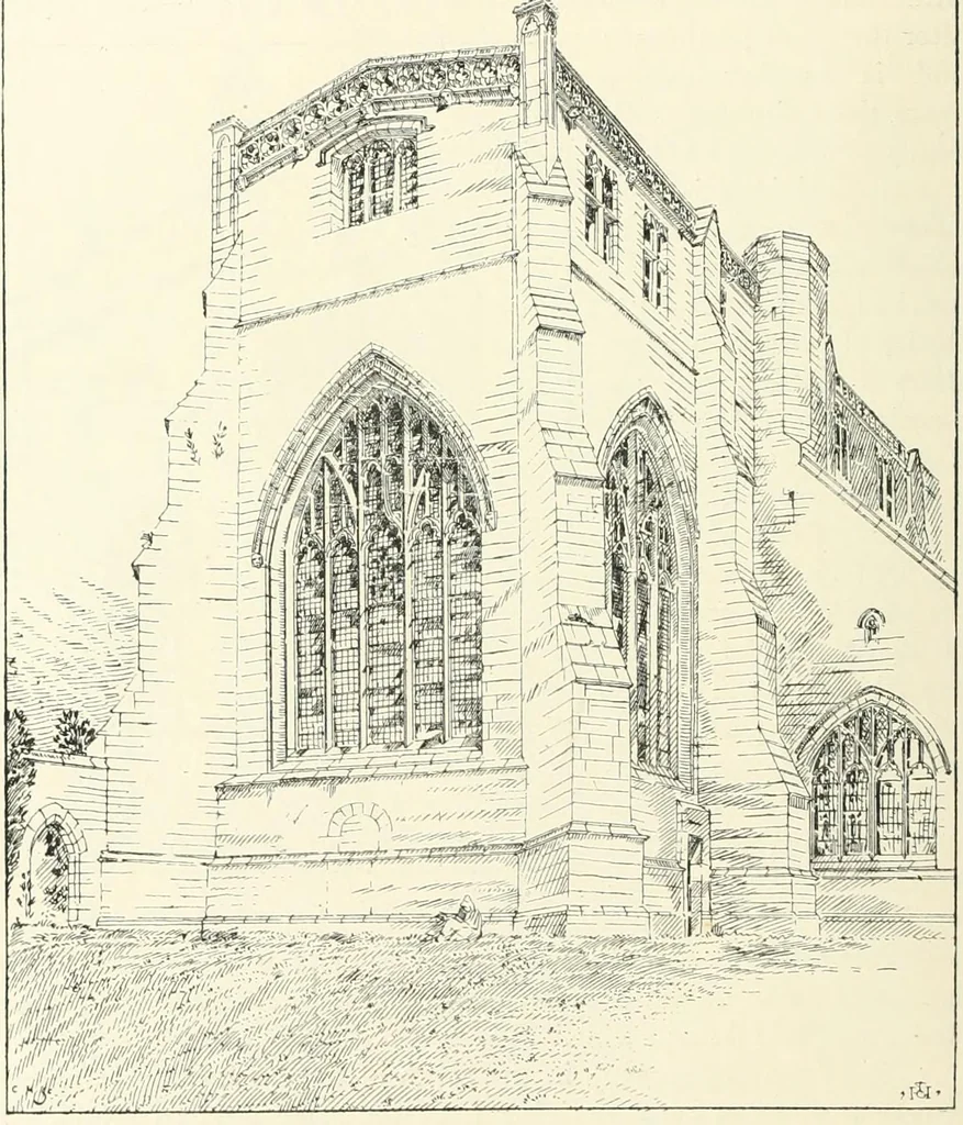 An illustration from A history of Gothic art in England, 1900, leaf 459