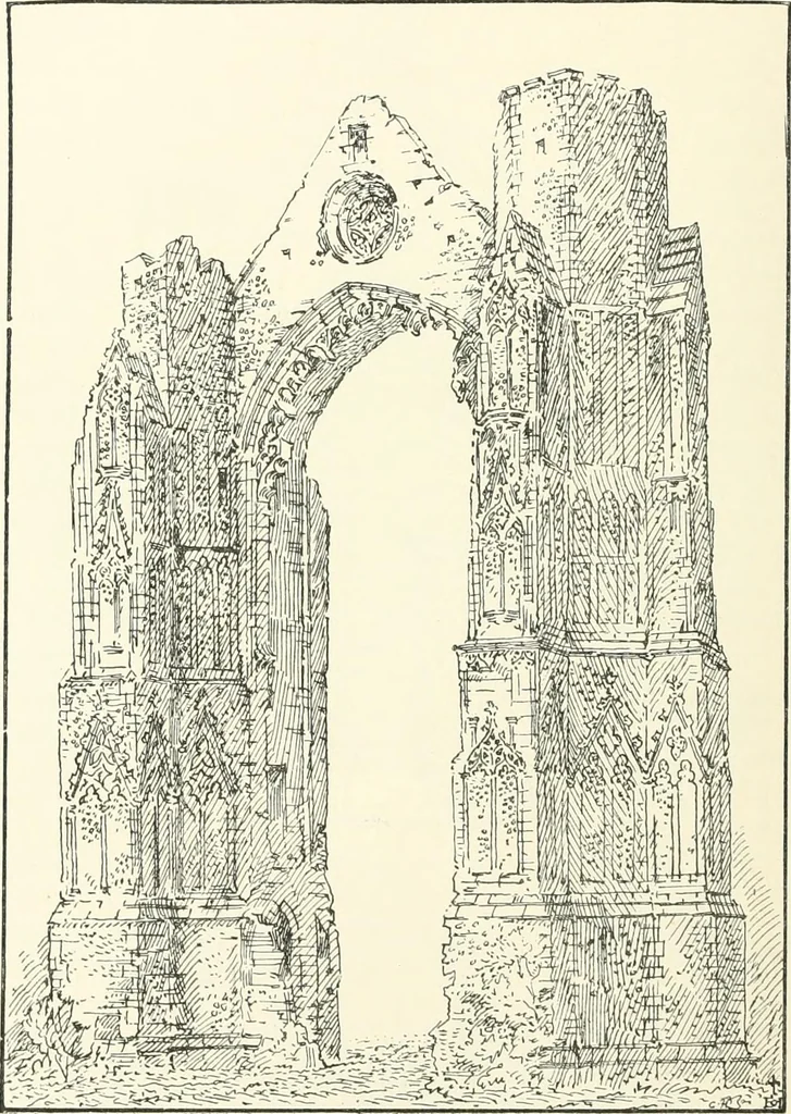 An illustration from A history of Gothic art in England, 1900, leaf 463