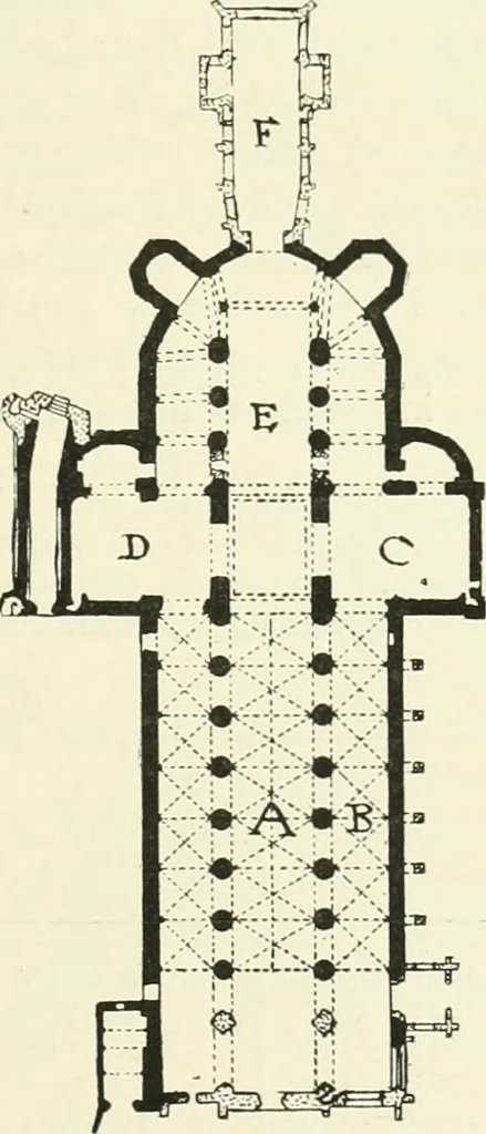 An illustration from A history of Gothic art in England, 1900, leaf 82