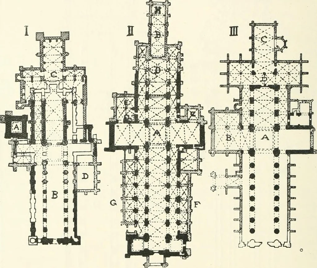 An illustration from A history of Gothic art in England, 1900, leaf 93