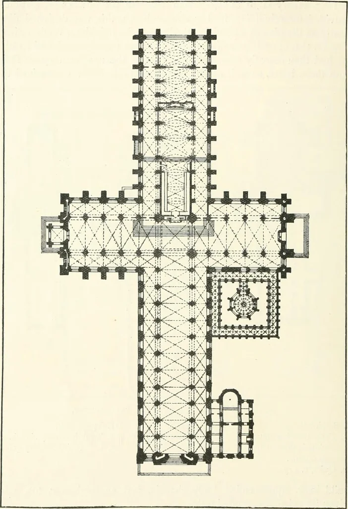 An illustration from A history of Gothic art in England, 1900, leaf 97