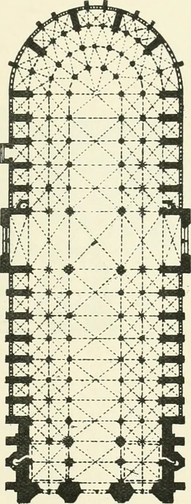 An illustration from A history of Gothic art in England, 1900, leaf 98