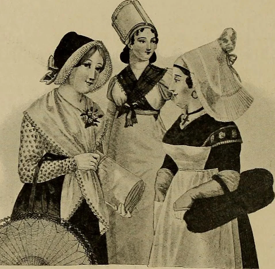 An illustration from A history of hand-made lace : Dealing with the origin of lace, the growth of the great lace centres, the mode of manufacture, the methods of distinguishing and the care of various kinds of lace ..., 1900, leaf 109