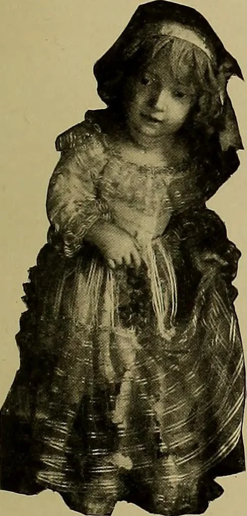 An illustration from A history of hand-made lace : Dealing with the origin of lace, the growth of the great lace centres, the mode of manufacture, the methods of distinguishing and the care of various kinds of lace ..., 1900, leaf 116