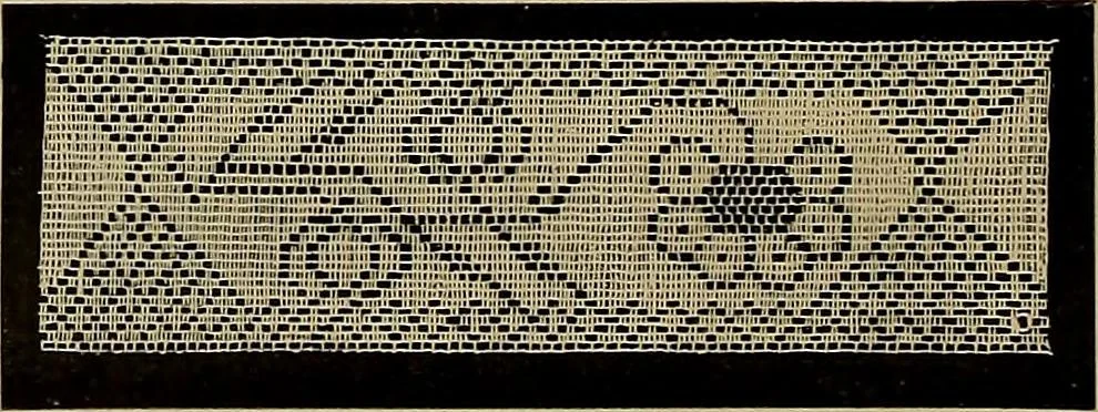 An illustration from A history of hand-made lace : Dealing with the origin of lace, the growth of the great lace centres, the mode of manufacture, the methods of distinguishing and the care of various kinds of lace ..., 1900, leaf 215