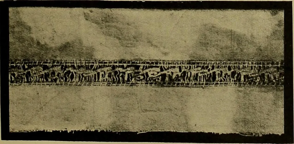 An illustration from A history of hand-made lace : Dealing with the origin of lace, the growth of the great lace centres, the mode of manufacture, the methods of distinguishing and the care of various kinds of lace ..., 1900, leaf 22