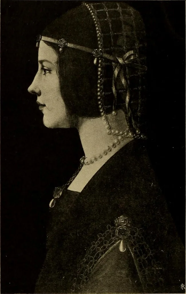 An illustration from A history of hand-made lace : Dealing with the origin of lace, the growth of the great lace centres, the mode of manufacture, the methods of distinguishing and the care of various kinds of lace ..., 1900, leaf 33