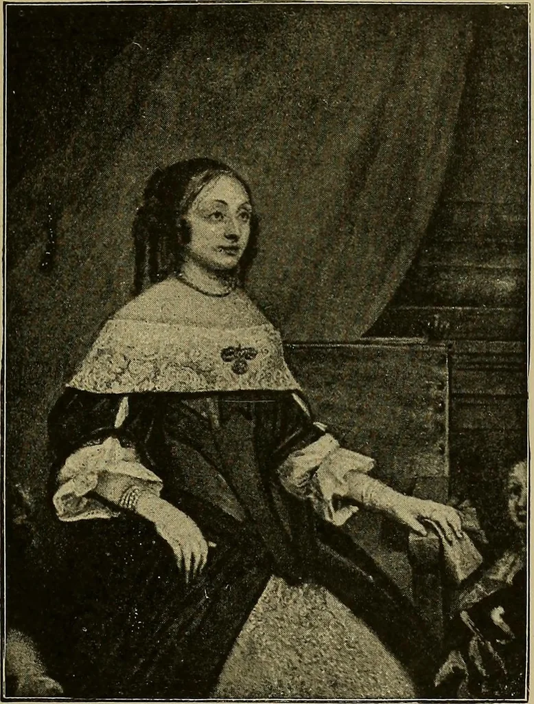 An illustration from A history of hand-made lace : Dealing with the origin of lace, the growth of the great lace centres, the mode of manufacture, the methods of distinguishing and the care of various kinds of lace ..., 1900, leaf 46