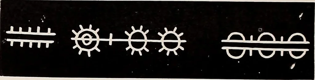 An illustration from A history of hand-made lace : dealing with the origin of lace, the growth of the great lace centres, the mode of manufacture, the methods of distinguishing and the care of various kinds of lace, 1900, leaf 261