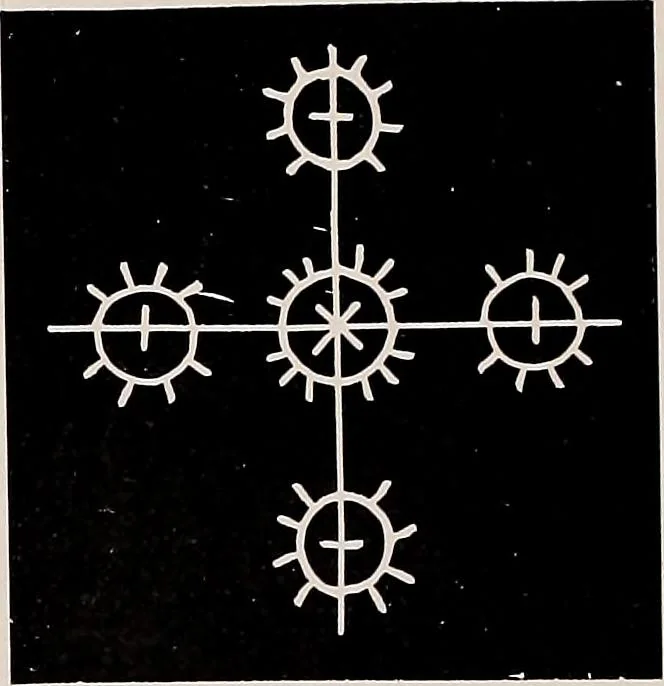 An illustration from A history of hand-made lace : dealing with the origin of lace, the growth of the great lace centres, the mode of manufacture, the methods of distinguishing and the care of various kinds of lace, 1900, leaf 267