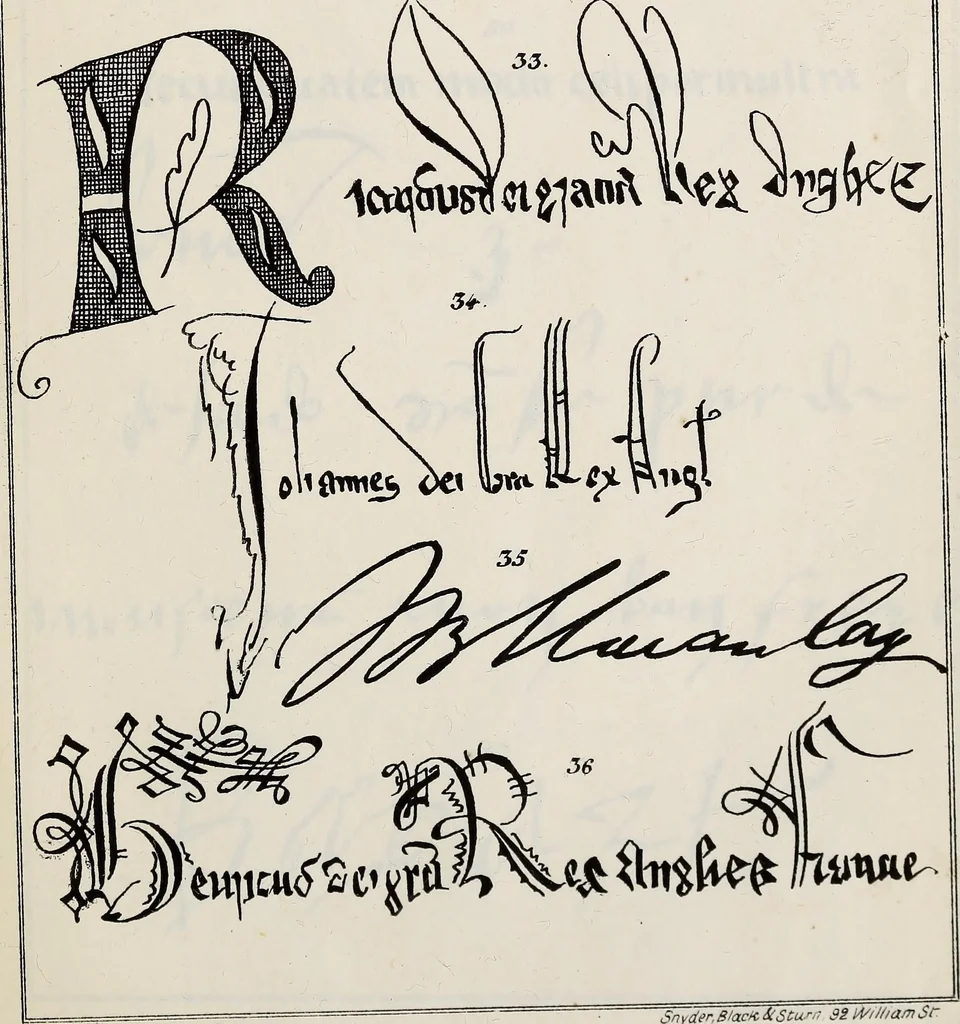 An illustration from The history of ink, including its etymology, chemistry, and bibliography, 1860, leaf 94