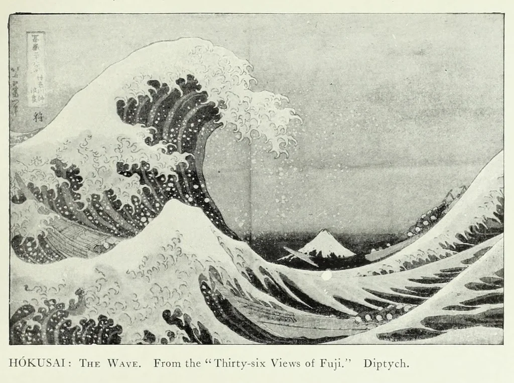 An illustration from A history of Japanese colour-prints, 1920, leaf 365