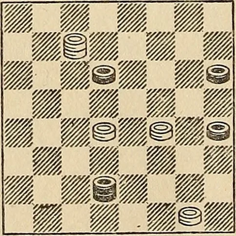 An illustration from History of Kansas state checker association .., 1915, leaf 17