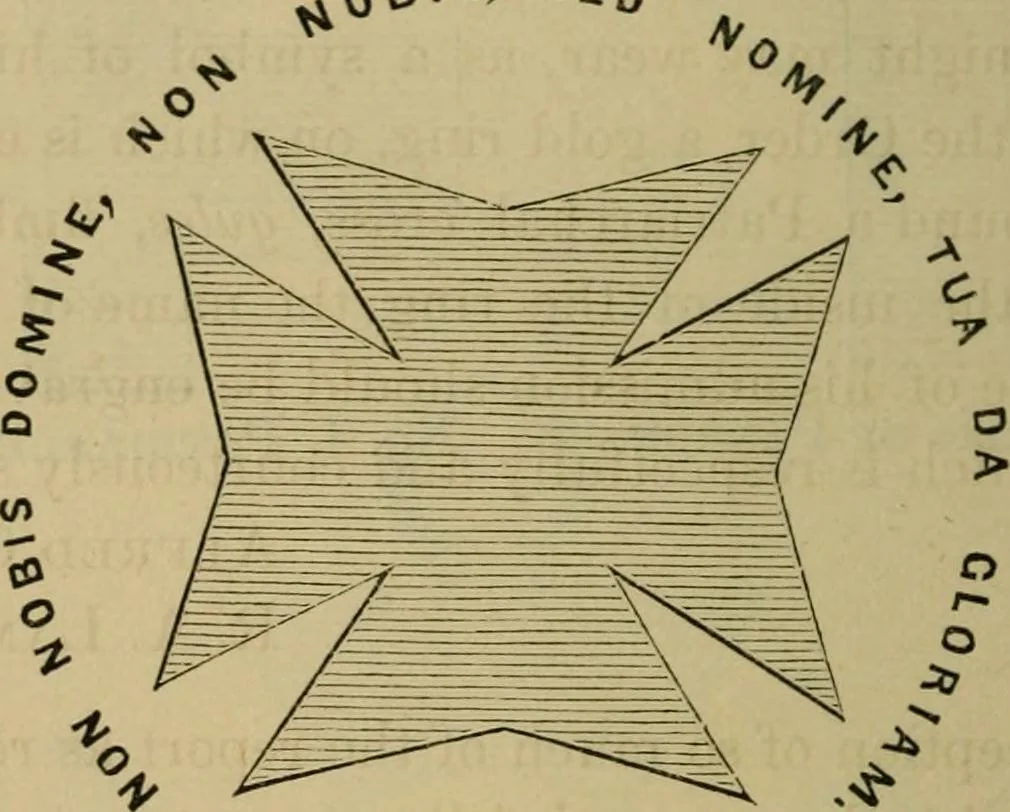 An illustration from History of the Knights Templar of the state of Pennsylvania : prepared and arranged from original papers, 1868, leaf 469