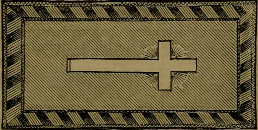An illustration from History of the Knights Templar of the state of Pennsylvania : prepared and arranged from original papers, 1868, leaf 628