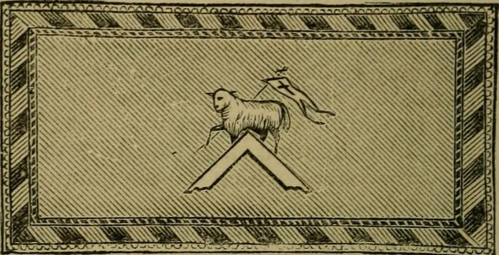 An illustration from History of the Knights Templar of the state of Pennsylvania : prepared and arranged from original papers, 1868, leaf 629