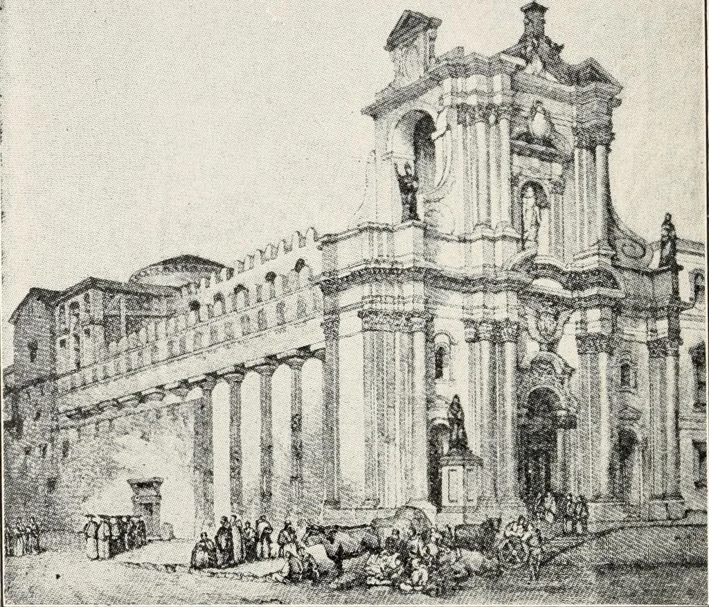 An illustration from A history of the Knights of Pythias and its branches and auxiliary; together with an account of the origin of secret societies, the rise and fall of chivalry and historical chapters on the Pythian ritual, 1910, leaf 317