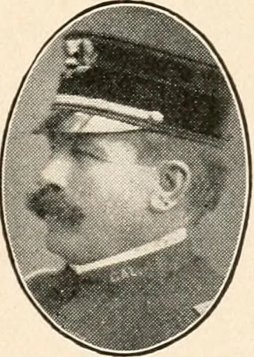 An illustration from A history of the Knights of Pythias and its branches and auxiliary; together with an account of the origin of secret societies, the rise and fall of chivalry and historical chapters on the Pythian ritual, 1910, leaf 8