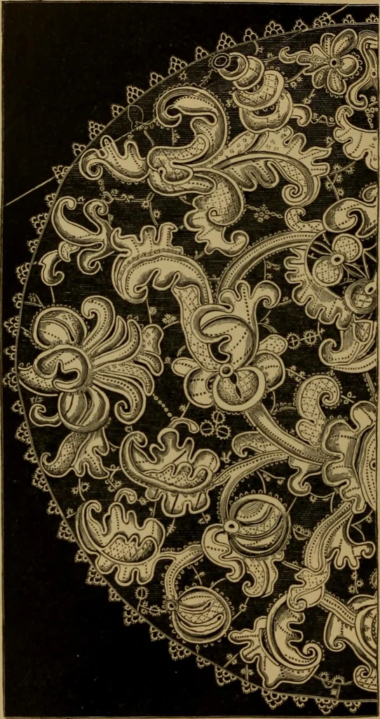 An illustration from History of lace, 1902, leaf 103