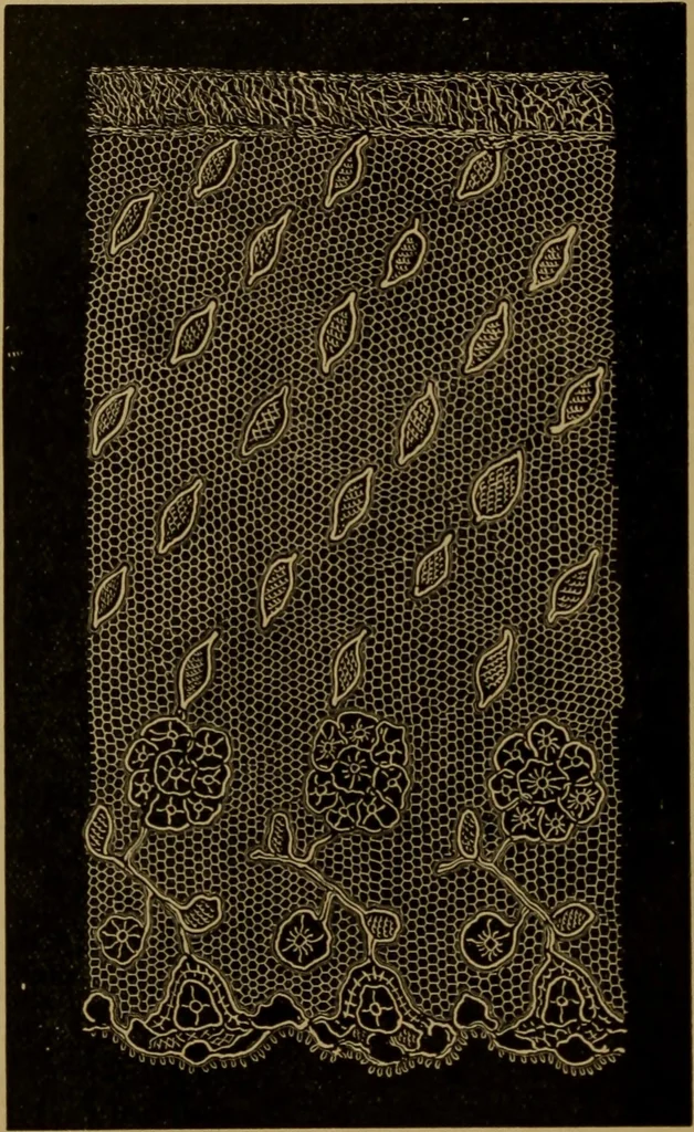An illustration from History of lace, 1902, leaf 111