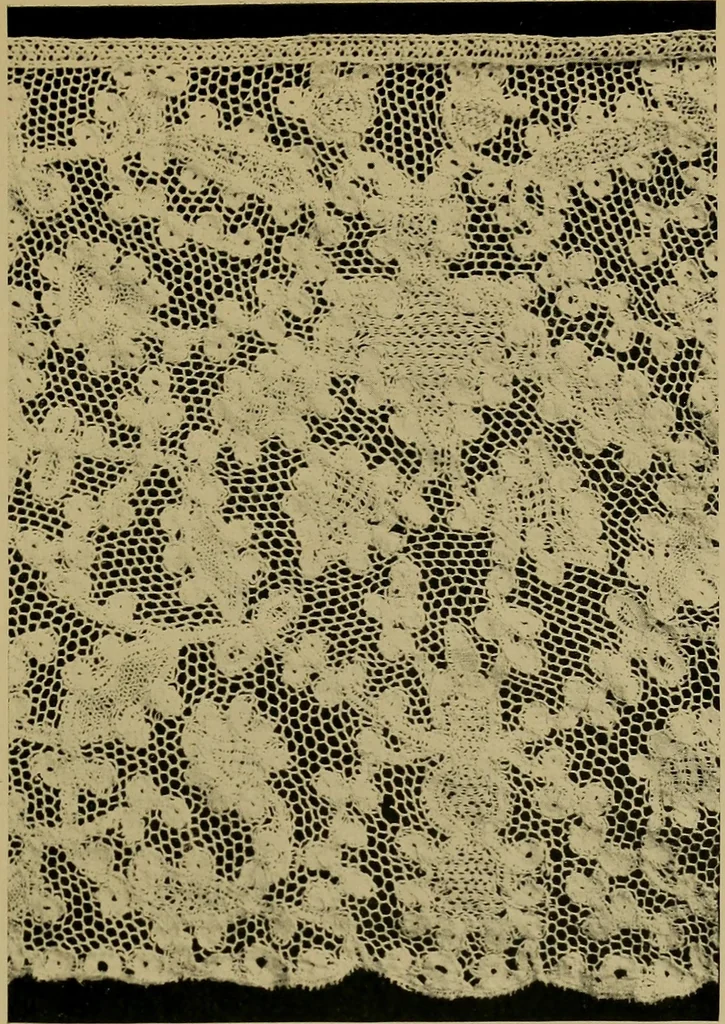 An illustration from History of lace, 1902, leaf 140