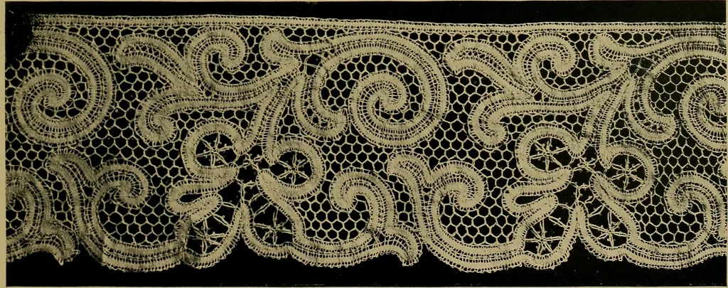 An illustration from History of lace, 1902, leaf 146