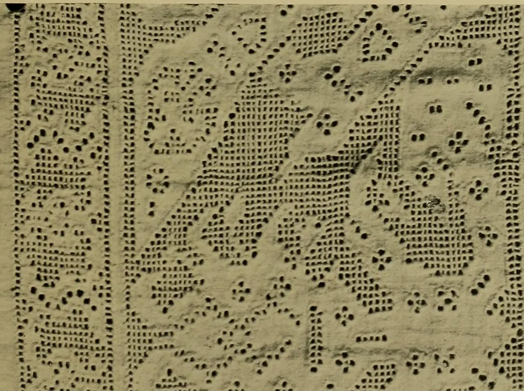 An illustration from History of lace, 1902, leaf 152