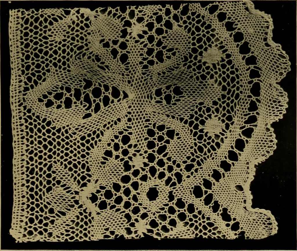 An illustration from History of lace, 1902, leaf 166