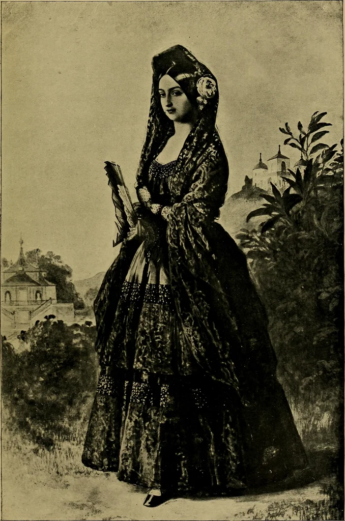 An illustration from History of lace, 1902, leaf 174