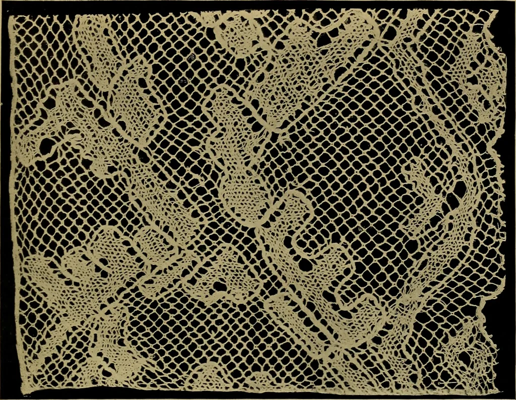An illustration from History of lace, 1902, leaf 186