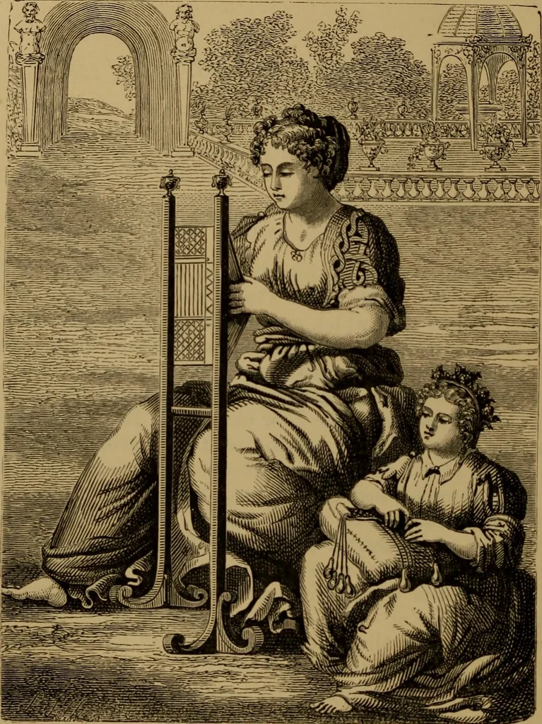 An illustration from History of lace, 1902, leaf 189